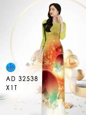 Vải Áo Dài Giáng Sinh AD 32538 29